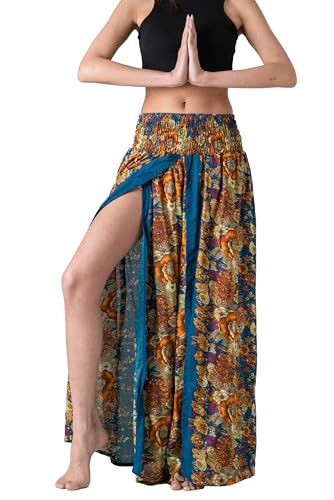 B BANGKOK PANTS Boho Palazzo Pants for Women Bohemian Hippie