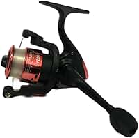 Molinete De Pesca Ultra Light Taue Sy200 Vermelho - 3 Rolamentos Com Linha
