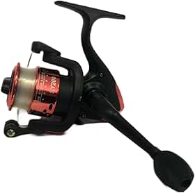 Molinete De Pesca Ultra Light Taue Sy200 Vermelho - 3 Rolamentos Com Linha