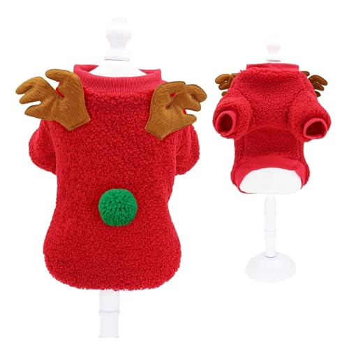 2025 �N���X�}�X ���킢�� ���� �R�[�g �q�� �L �R�X�`���[�� �V�N �y�b�g�� �p�i ���^�� ���^�� �p�O�p(329Red,S)