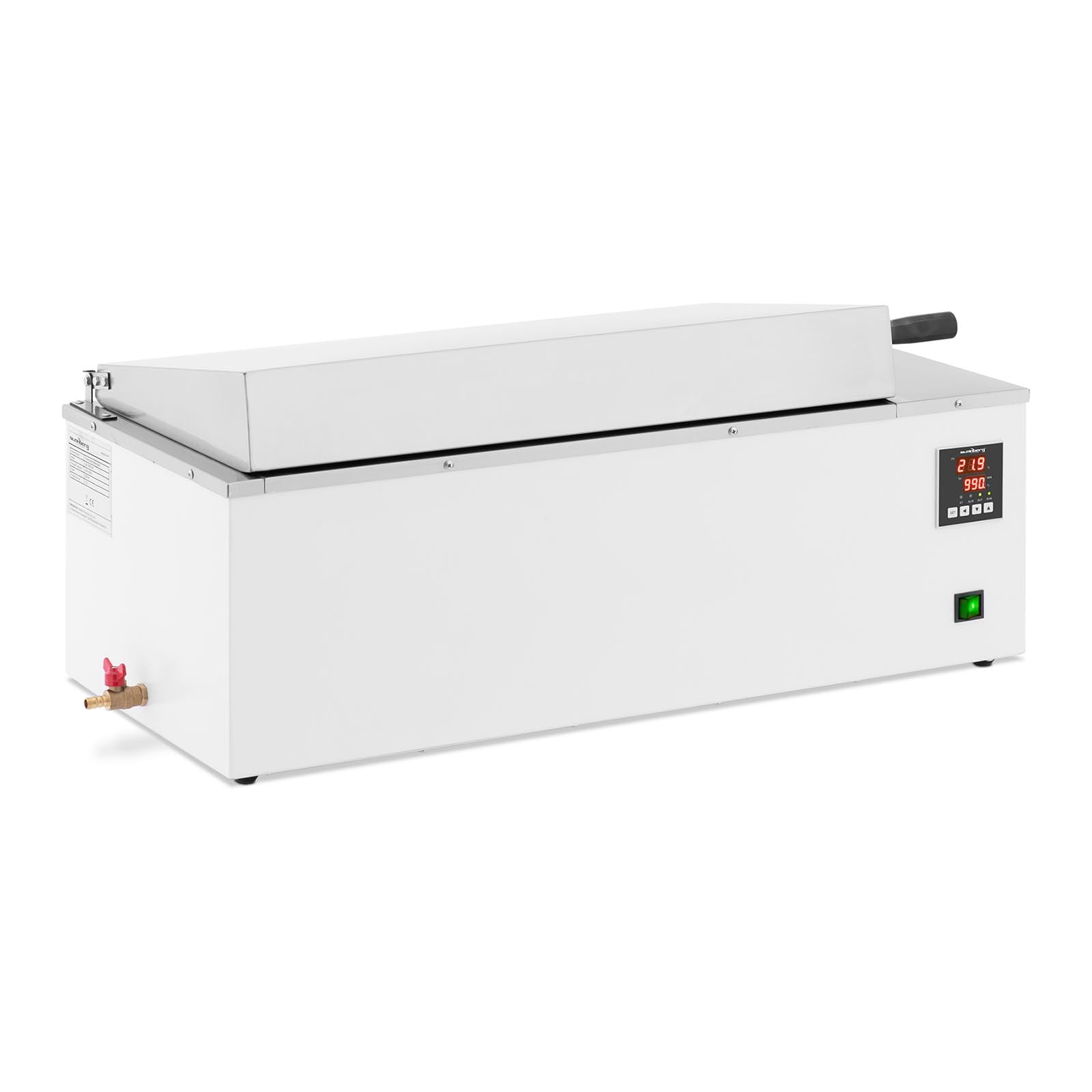 Steinberg Systems SBS-TWB-600 Thermostatisches Wasserbad digital 36 l 5-100 °C 600 x 300 x 200 mm LED-Anzeige 2280 W beheiztes Labor-Wasserbad