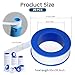 Xelsluthe 20 Rolls Plumbers Tape for Shower Head 1/2 Inch Tape Plumbing White Industrial Thread Seal Tapes for Plumbing Pipe Water Pipes Sealing Air Head Thread Pipes 394 Inch