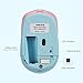 seenda Wireless Mouse, 2.4G Wireless Computer Mouse with Nano Receiver 3 Adjustable DPI Levels, Portable Mobile Optical Mice for Laptop, PC, Chromebook, Computer, Notebook, Pink & Blue