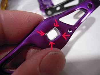 ★新入荷★新品未使用★約3.4mm★アブダイワ➡︎シマノ★変換アダプター Amazon | HEIGHTEN 22mm リール ハンドル ノブ 8.8g シマノ