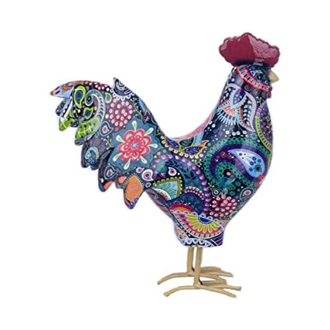 Figurine coq ROCKING GIFTS 17 cm Cover