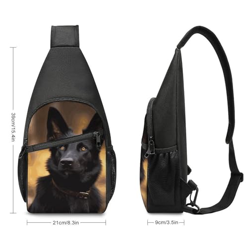 Bolso bandolera cruzado para senderismo casual unisex miniatura 2