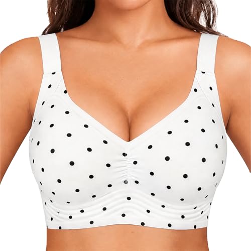 VRCOMFY Jelly Bra Push Up Wireless Bras for Women Full Support view 8