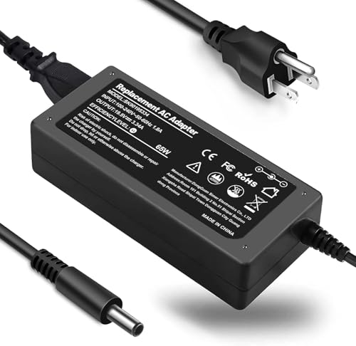 IEFUU 65W 45W Charger Compatible with Dell Inspiron 11/13/14/15/17 3000 5000 7000 Series(3583 3593 5570) ,Latitude E5450 XPS 13 - 65 Watt 45 Watt AC 2-in-1