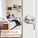 Probrico 10 Pack Keyed Alike Entry Knobs with Keys, Brushed Nickel Ball Door Knobs Entrance Lockset, Single Cylinder Door Lock