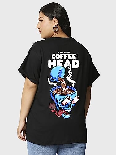 Image of Bewakoof Women's Graphic Oversized Fit T-Shirt
