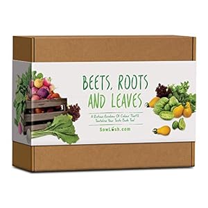 Beets, Roots and Leaves Gift Seed Kit. A Riotous Rainbow of Colour to Tantalise Your Taste Buds
