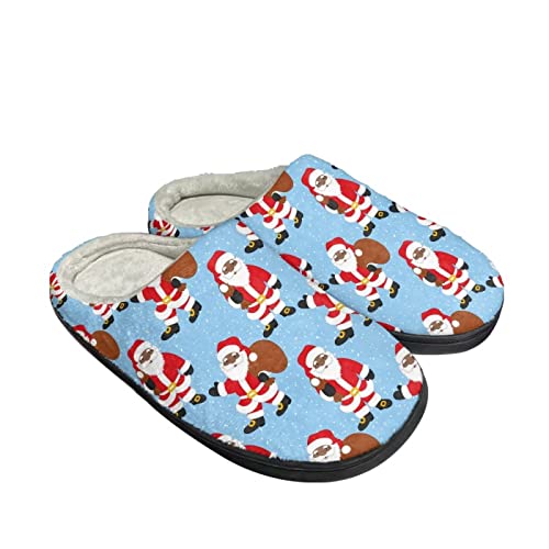 Joylamoria Cute Santa Claus Slipper Platform Shoes Plush Slipper Socks Shoes Arch Support #TOP2