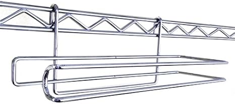 Shelving Inc. 5" d x 12" w x 4.5" h Paper Towel Holder for Wire Shelving image 2