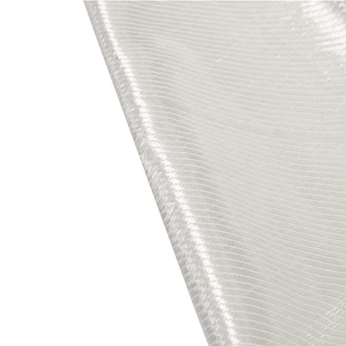 Bubujia +45°/-45° Fiberglass Biaxial Cloth Mat, 50" X 5 Yards, Epoxy And Polyester Compatible, For Boat Construction, Wind Turbine Blades, Skis, Auto Body Repair And Skateboards (62.5 Sq.ft) #TOP3