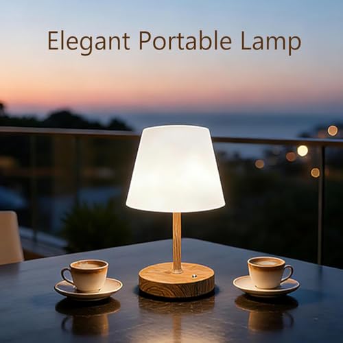 Lampe de table LED tactile à intensité variable avec batterie - 3