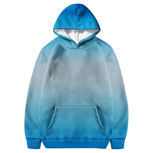 Cute Hoodies for Girls Oversized Long Sleeve Sweatshirt Gradient Teen Girls Pullover Tops Winter Preppy Clothes2