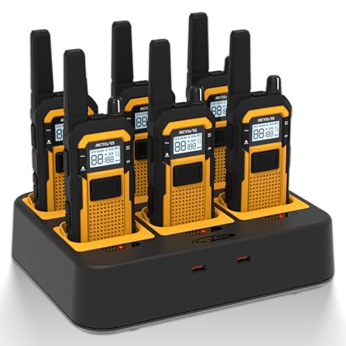 Retevis RB648 Walkie Talkie, IP67 Waterproof 2 Way Radio