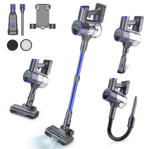 VAKYOU PRO Cordless Vacuum Cleaner, 550W/36Kpa Stick Vacuum with LED Display