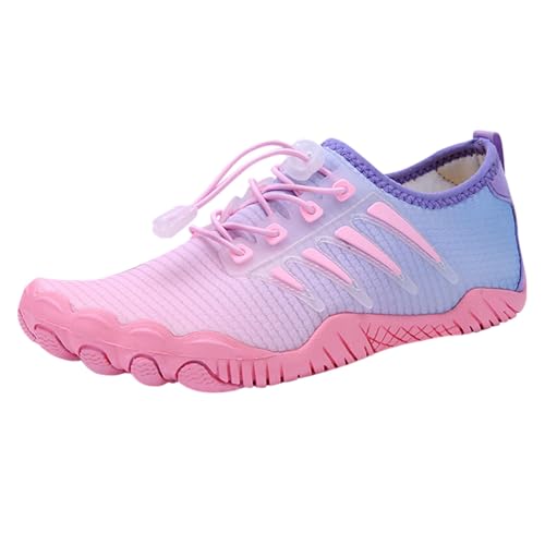 Women's Sneakers Lightweight Comfortable Walking Shoes for Outdoor Activities Elastic Bungee Lace Up Flat Sole