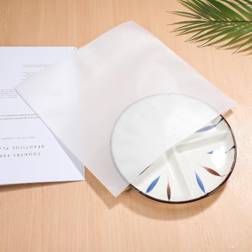 Bolsas de espuma para envíos en mudanzas de platos y jarrones transparentes 5