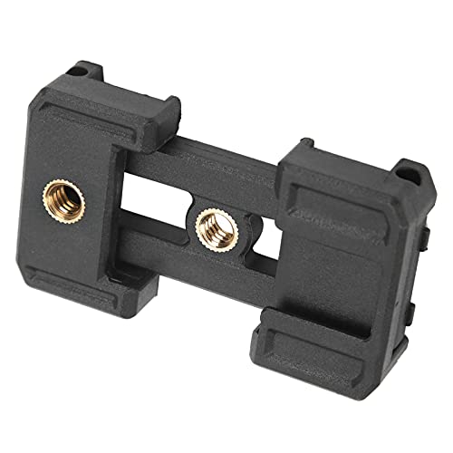 Cell Phone Tripod Mount, Bidirectional Stretch ABS Tripod Phone Mount Foldable with Hot Shoe for Phone