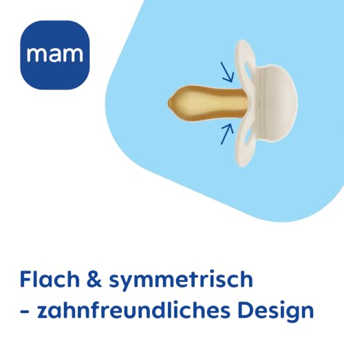 MAM Original Start Latexschnuller, 0-2 Monate, Rosa, 2 Stück – Ansicht 5