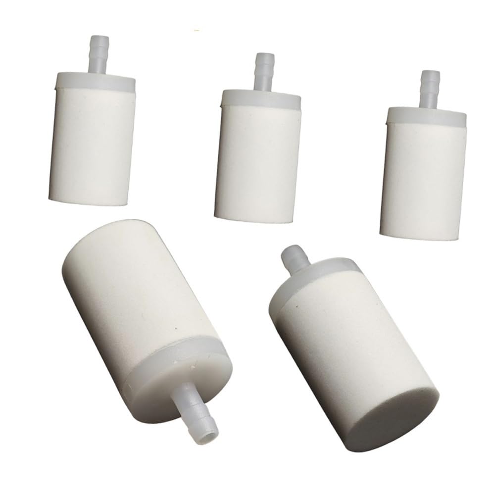 Filtro de combustible de 5 unidades compatible con motosierra 365, 268, 55 y 41