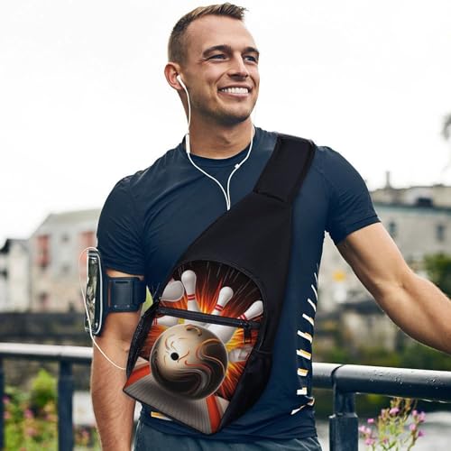 Bolso Vintage Sport Sling para Hombre y Mujer miniatura 3