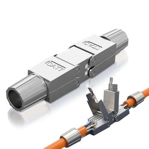 Coupleur Ethernet Cat7 pour rallonger le câble réseau RJ45 de la box au salon