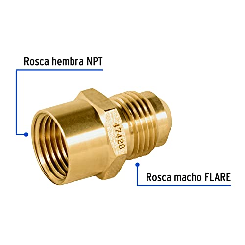Niples campana para gas medidas 8 niple campana para gas medidas marca Foset (2)
