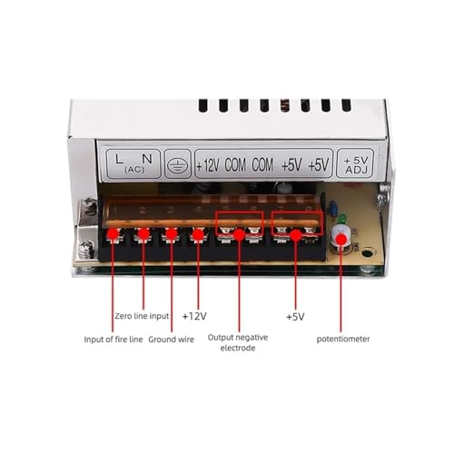 Alimentation à découpage Double 200 W convertisseur CA CC pour armoire