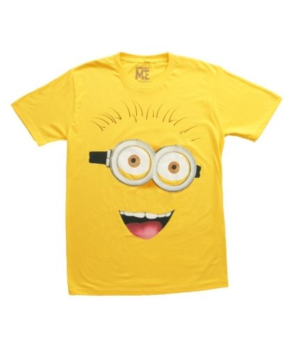 Hybrid Despicable Me 2 Front Face T-Shirt Yellow