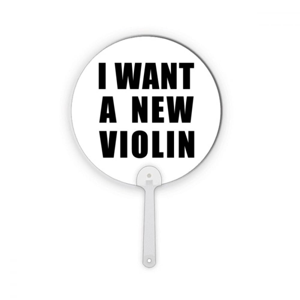 Violon Art Déco figurine plastique mode rond décoration éventail