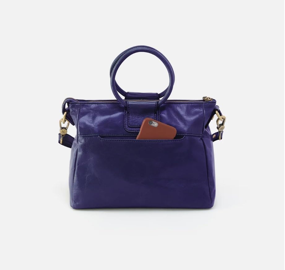 Image of HOBO Sheila Medium Leather Satchel, Crossbody Bag for Women with Top Handle