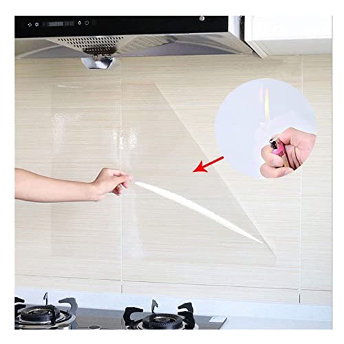 Protector de pared impermeable y resistente al calor de cocina 5