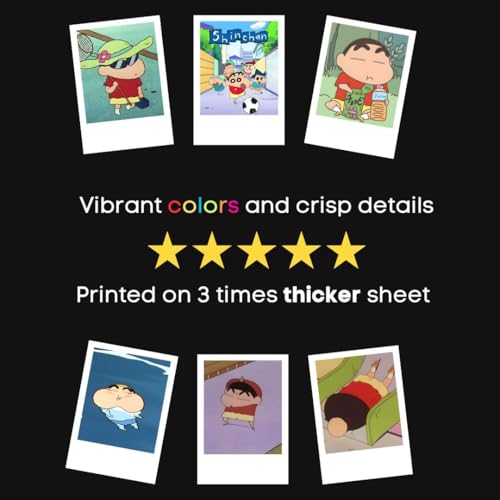 Image of Funk You Store Shinchan Poster | Shinchan Cartoon Mini Posters (Set of 15) | OG Shinchan Posters funny memes Polaroids Sized (8 x 6 cm) Posters for Phone Accessories, Bedroom, Office, room decoration