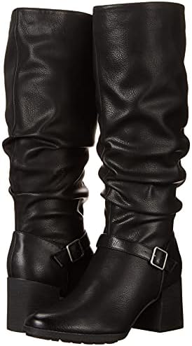 SOUL Naturalizer Womens Frost Knee High Boot Black Wide Calf 9 M | Image 6