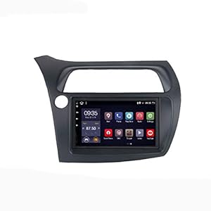 Foof Android 10.0 Autoradio Voor Honda Civic Hatchback 2006-2011 Autoradio GPS Navigatie 7 Inch Touch Display Auto…