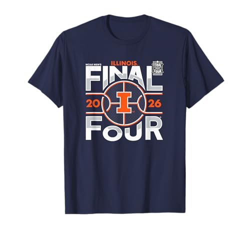 Illinois Illini Final Four 2026 Men's March Madness Vibes T-Shirt