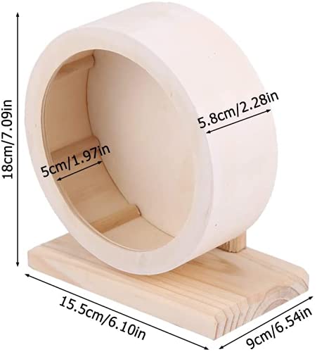 Yosooo Piccoli Animali Esercizio Ruota Hamster