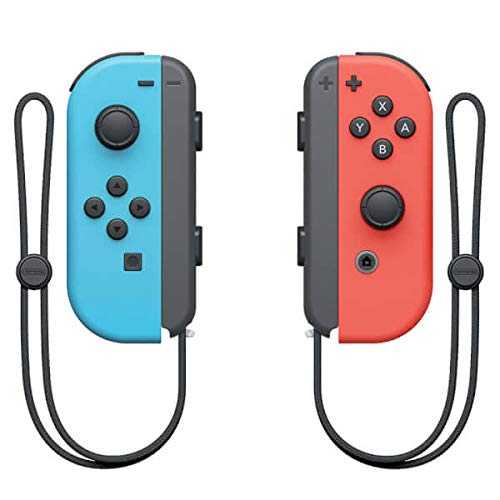 Nintendo Switch With Neon Blue / Neon Red Joy-Con Controllers +