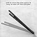 liuziyi for Samsung Galaxy Z Fold 7 Slim Stylus with Soft Nib, Work for Both Out and Inner Screen, Include Detachable Capacitance Pen Holder with Double Side Strong Adhesive to Stick on case, Black