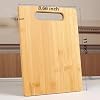 Tabla de Cortar Rectangular de Bambú con Mango miniatura 4