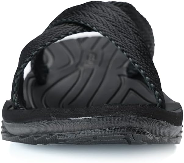 MGGMOKAY Mens Cross Slides Sandals Comfortable Thong Men Summer Beach Slipper - Image 5