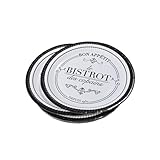  Homéa Réception, Set de 10 Assiettes en Carton D23 cm Bistrot Sans Film Plastique