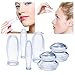Facial Cupping Therapy Set,Eye Face Vacuum Massage Cup Kit 6pcs Silicone Anti Cellulite Cup for Facial Massager for Adults Instantly Ageless Skin, Works for Fine Lines & Wrinkles, Improves Collage