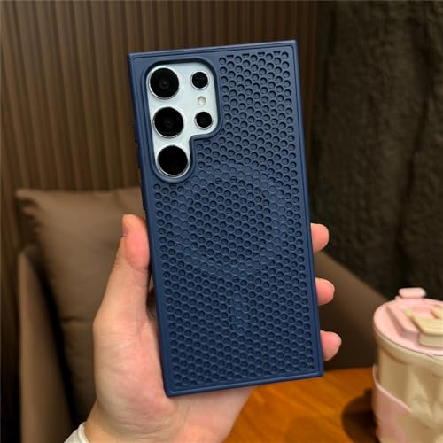 Coque Magnétique Samsung S22 Ultra Dissipation Chaleur Protection Arrière Antichoc Mate