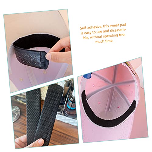 Baluue 20 Peças Adesivo Absorvente De Suor Para Tiras De Absorção De Suor Forro De Suor Para Gola De