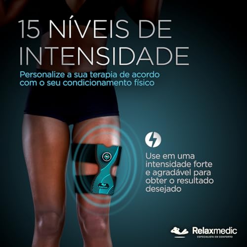 Eletroestimulador Muscular Pernas Power Relax