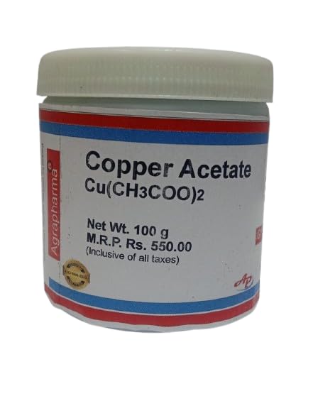 APL Copper Acetate 100gm (B0DHQJ4M9V) Amazon Price History, Amazon Price Tracker